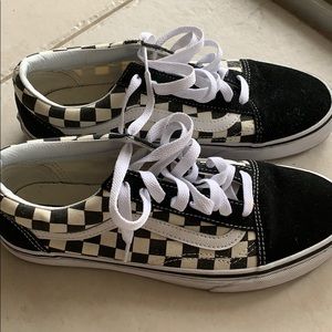 Checkered Vans